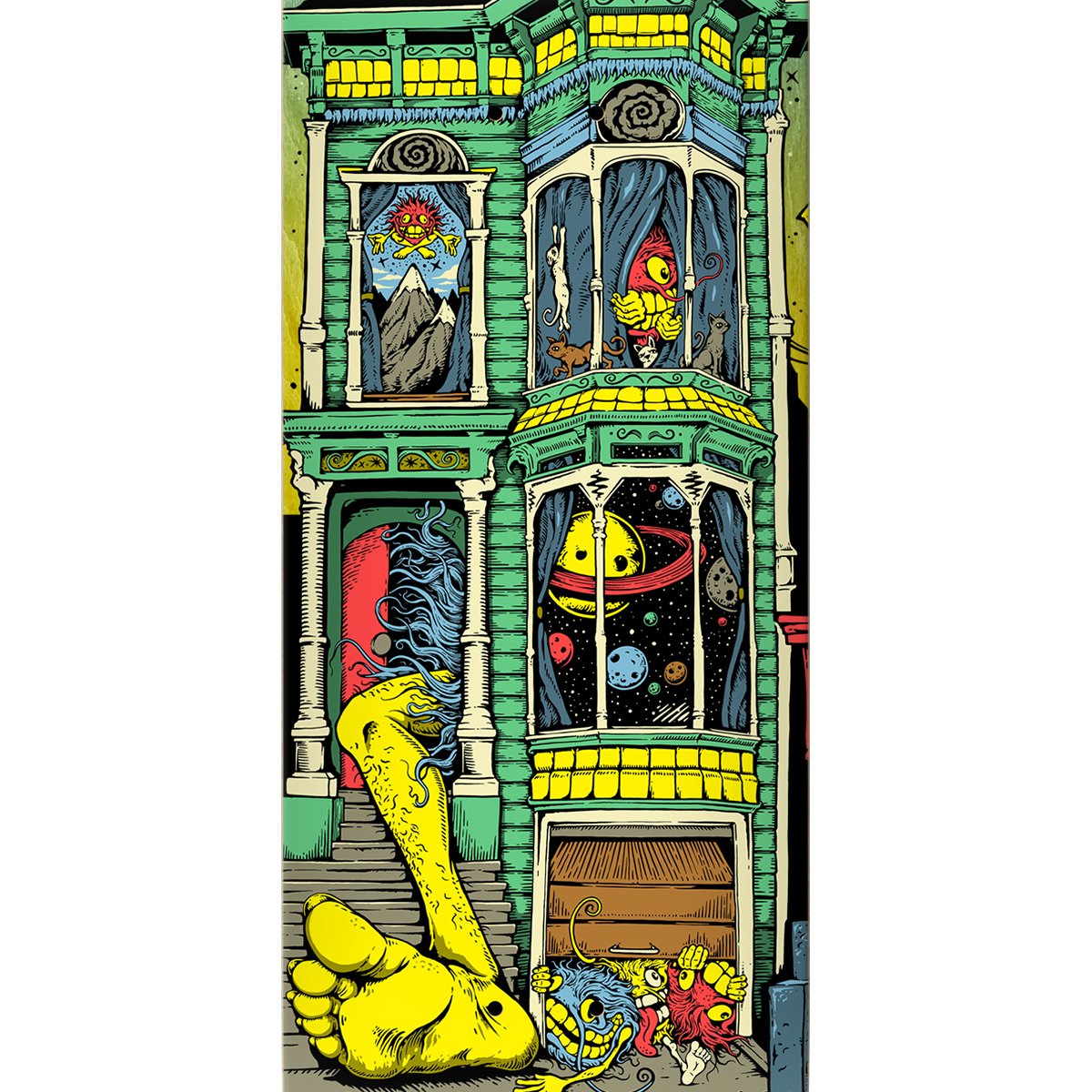 Anti Hero Hewitt Grimple Stix Victorians Skateboard Deck 8.5