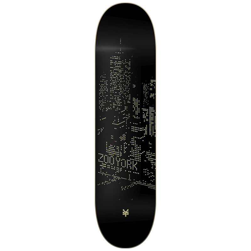 Zoo York TAG Skateboard 2021 Black/White Zoo York TAG Skateboard 2021 Black/White