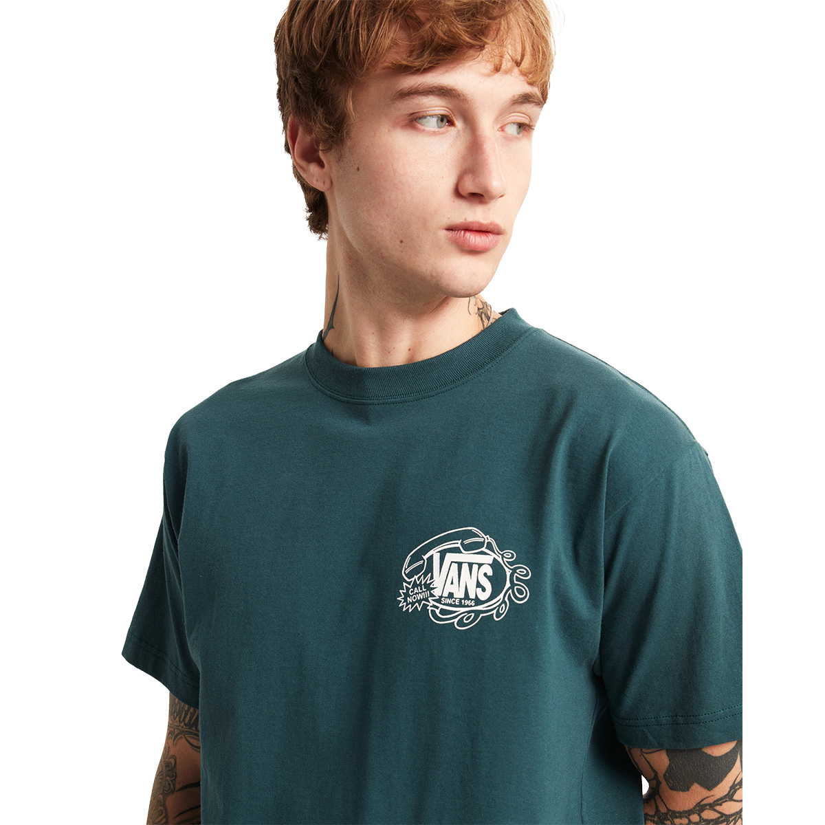 Vans Hot Lines T-Shirt Mystic Moss