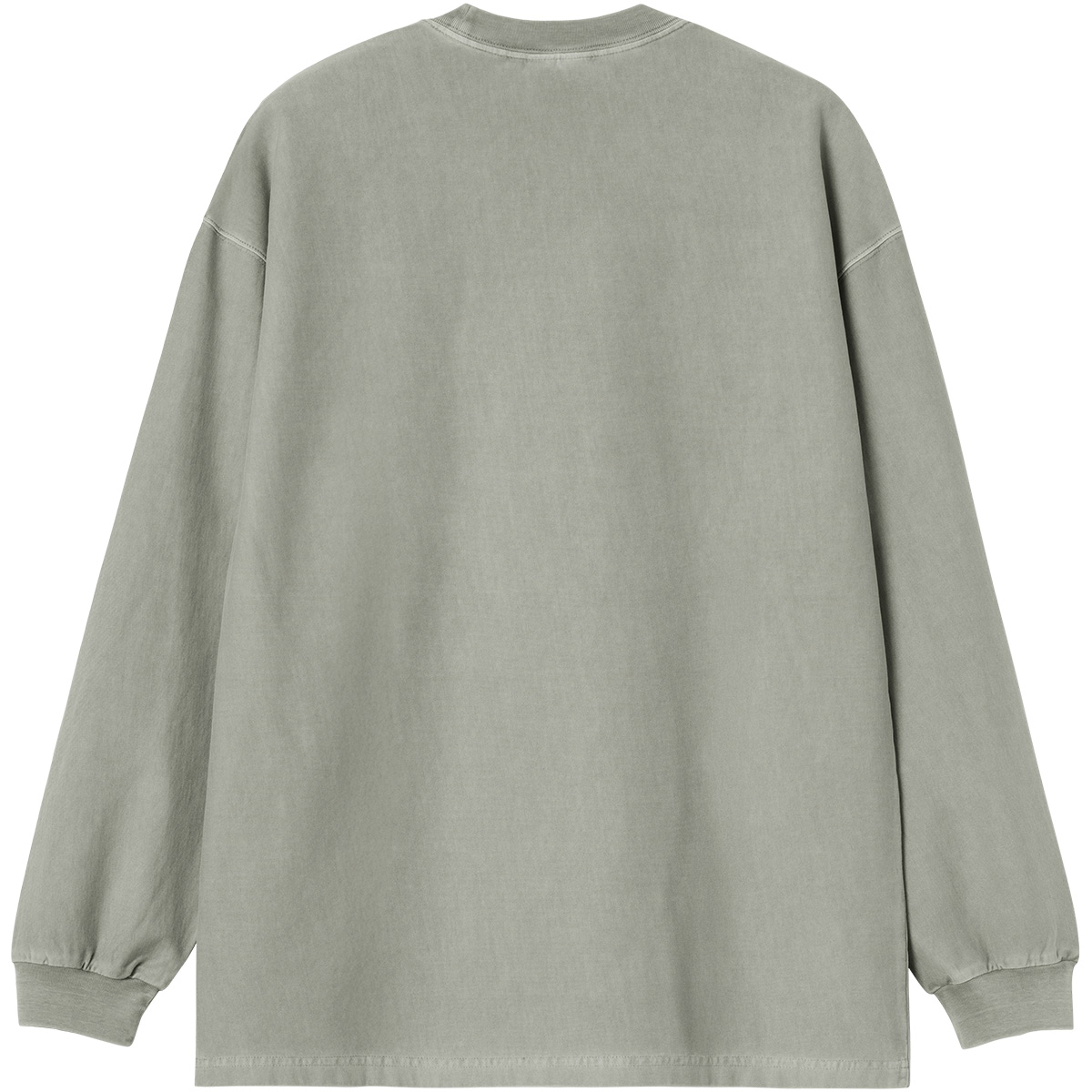Carhartt WIP Loose Pocket Longsleeve T-Shirt Shady Green Garment Dyed