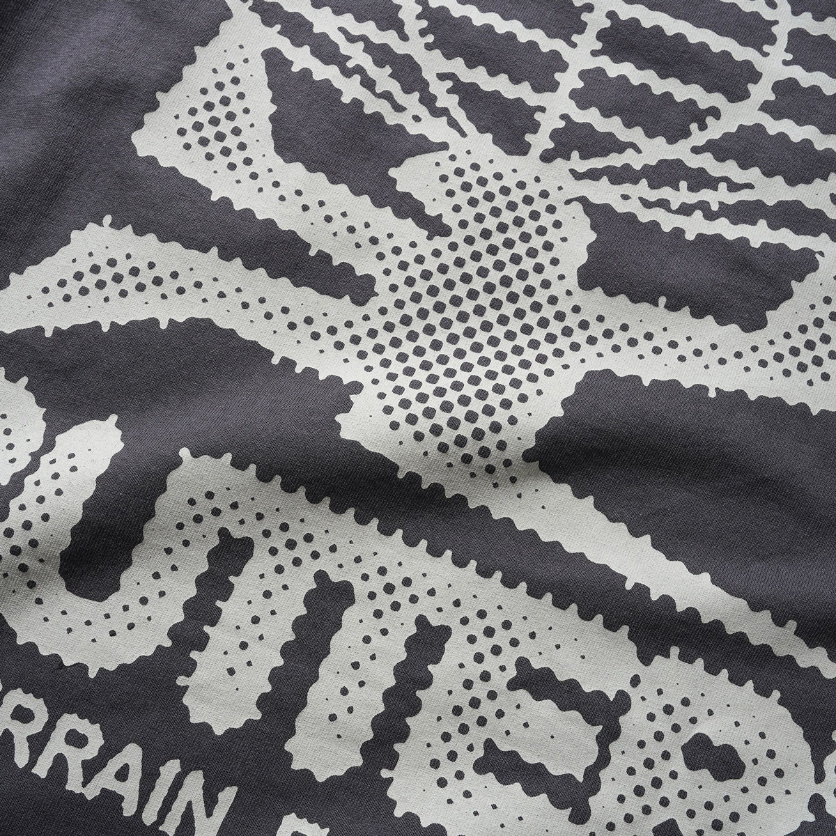 Butter Goods Terrain T-shirt Washed Black Butter Goods Terrain T-shirt Washed Black