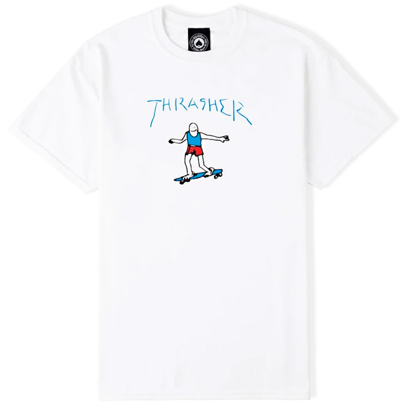 Thrasher Gonz Logo T-Shirt White