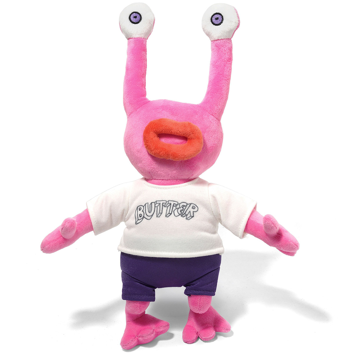 Butter Goods x Daniel Johnston Pink Jeremiah Plushie Pink