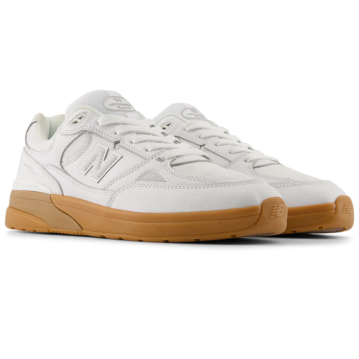 New Balance Numeric 933 Andrew Reynolds Leather White/Gum