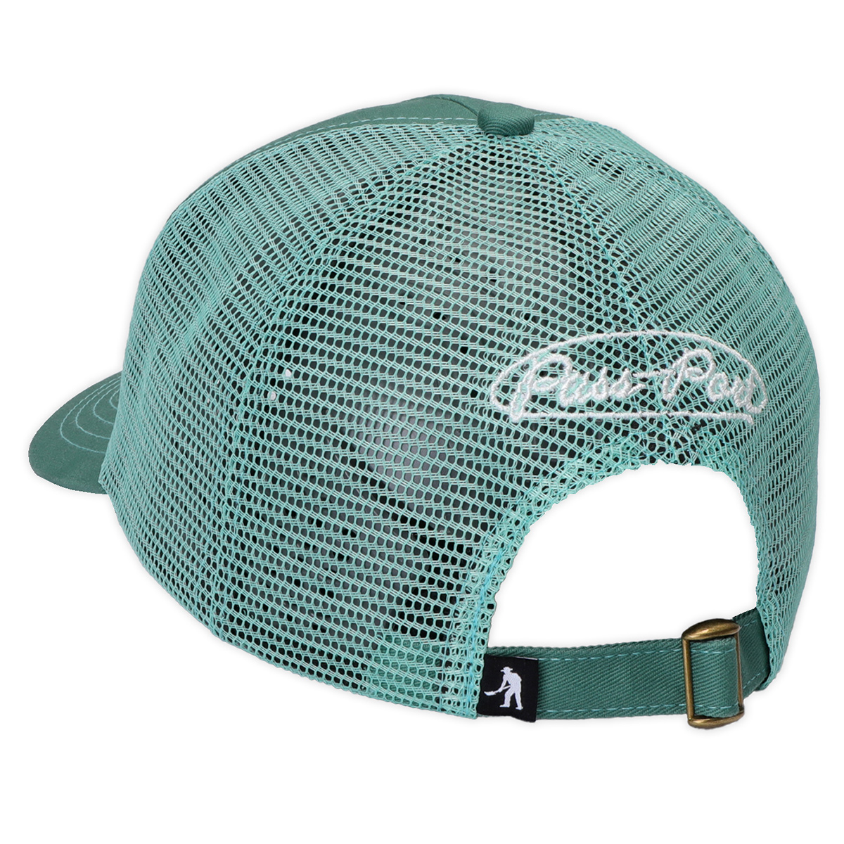 Pass Port Over It Packers Trucker Hat Forest Green