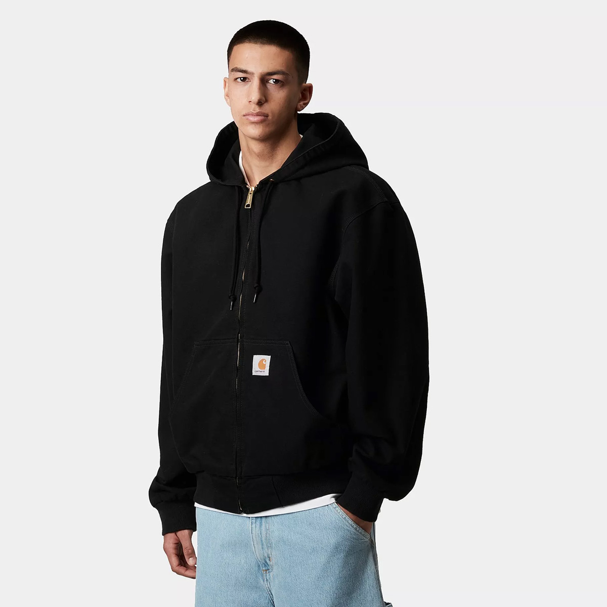 Carhartt WIP OG Active Jacket Black Rinsed Carhartt WIP OG Active Jacket Black Rinsed