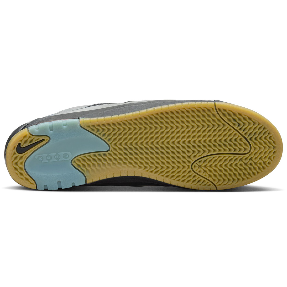 Nike SB Air Max Ishod Iso Cool Grey/Black-Cool Grey-Dk Grey-Gum Lt Brown-Safety Orange Nike SB Air Max Ishod Iso Cool Grey/Black-Cool Grey-Dk Grey-Gum Lt Brown-Safety Orange