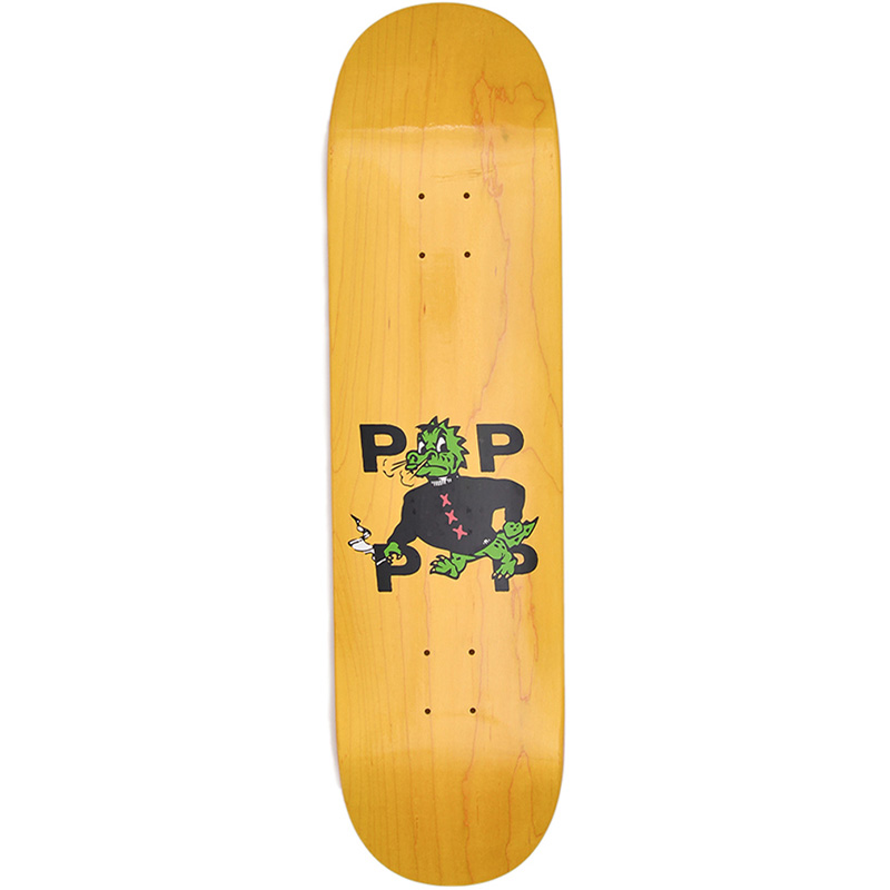 Pop Trading Company Smoking Dragon Skateboard Deck 8.375