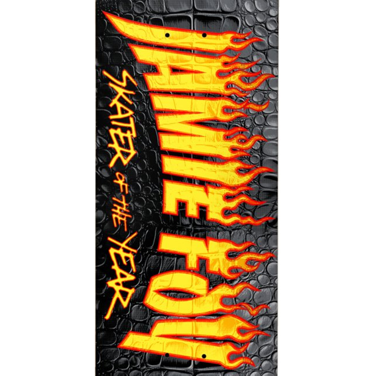 Deathwish Jamie Foy SOTY 2024 Twin Tail Skateboard Deck 8.5 Deathwish Jamie Foy SOTY 2024 Twin Tail Skateboard Deck 8.5