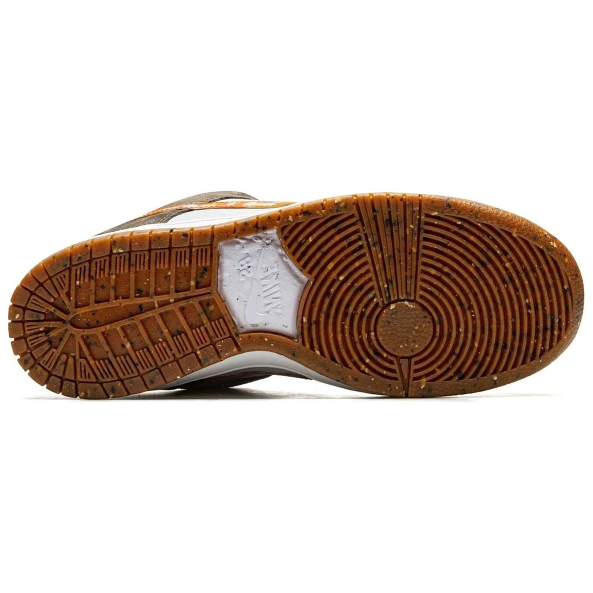 Nike SB Dunk Low Pro Qs Olive Grey/Mantra Orange-Rattan