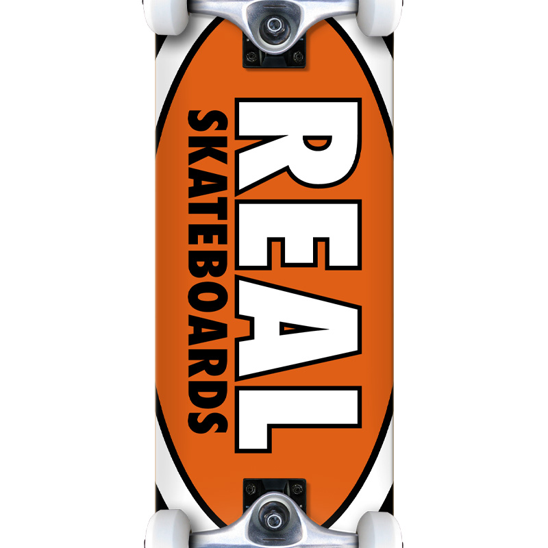 Real Team Edition Oval MD Complete Skateboard 7.75 Real Team Edition Oval MD Complete Skateboard 7.75