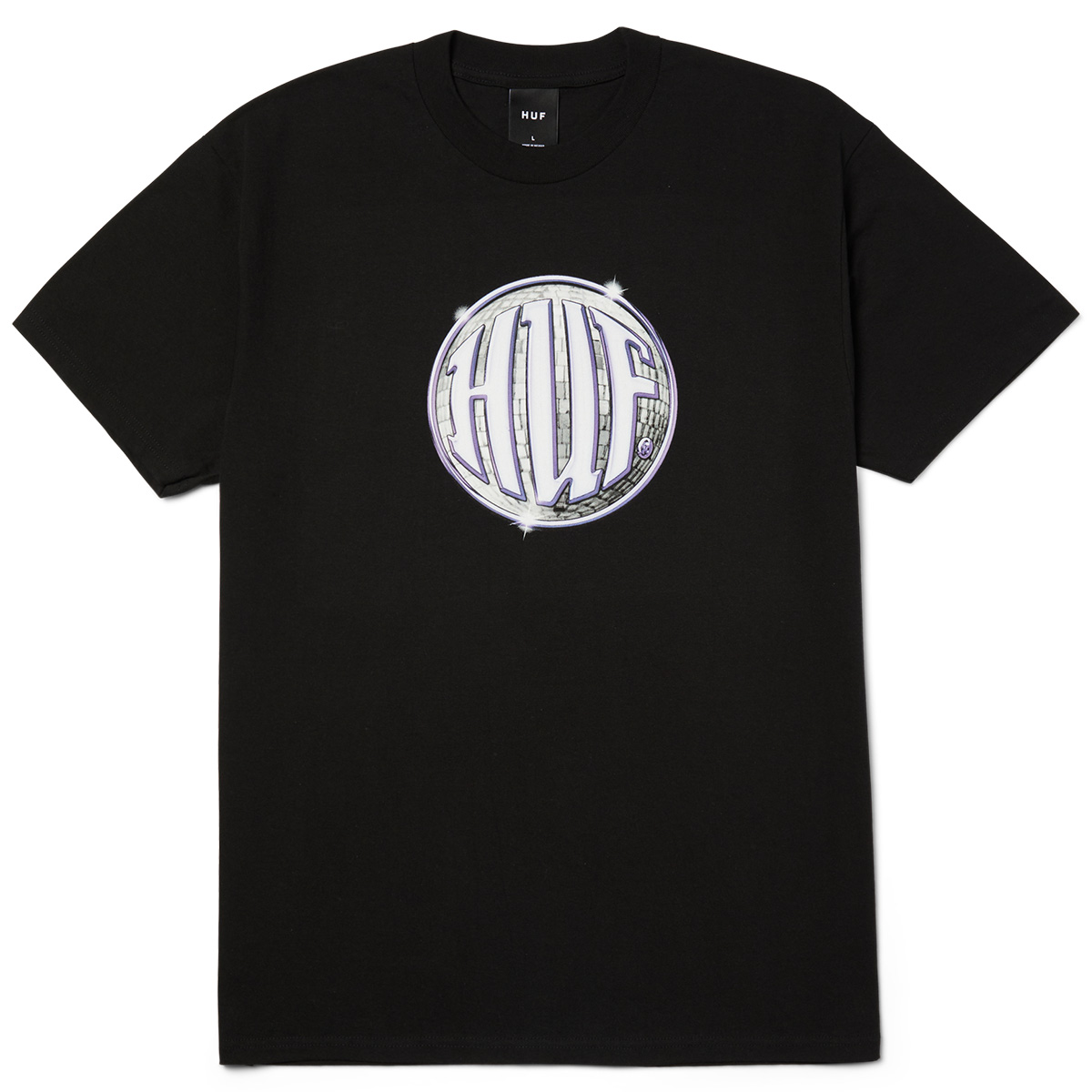 HUF D Zone T-Shirt Black HUF D Zone T-Shirt Black