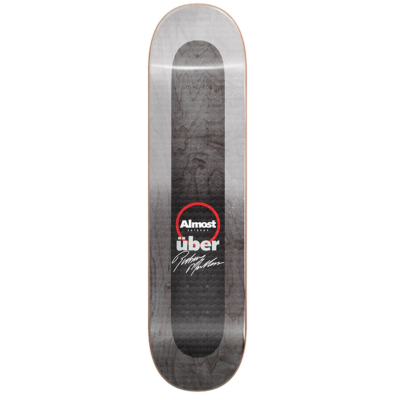Almost Mullen Uber Fade Skateboard Deck 8.375