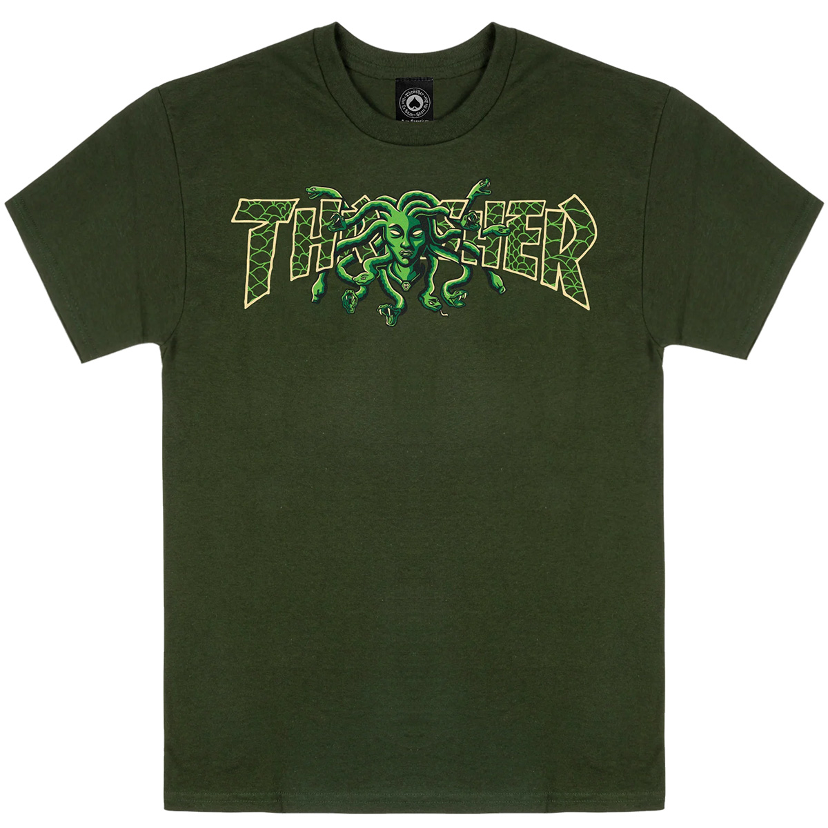 Thrasher Medusa T-Shirt Forest Green