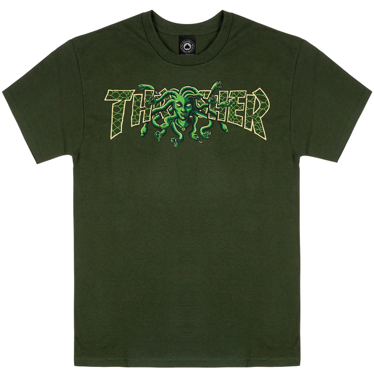 Thrasher Medusa T-Shirt Forest Green Thrasher Medusa T-Shirt Forest Green