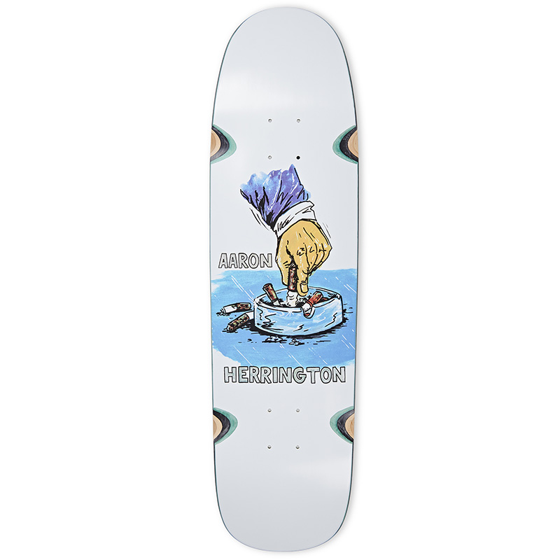 Polar デッキ Funshape AARON HERRINGTON 8,75 Polar Aaron Herrington Cowboy Cop Skateboard Complete