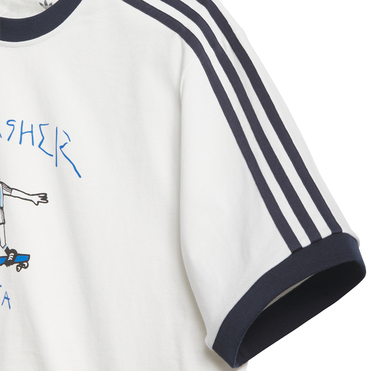 Adidas x Thrasher x AFA Gonz Ringer T-Shirt Core White