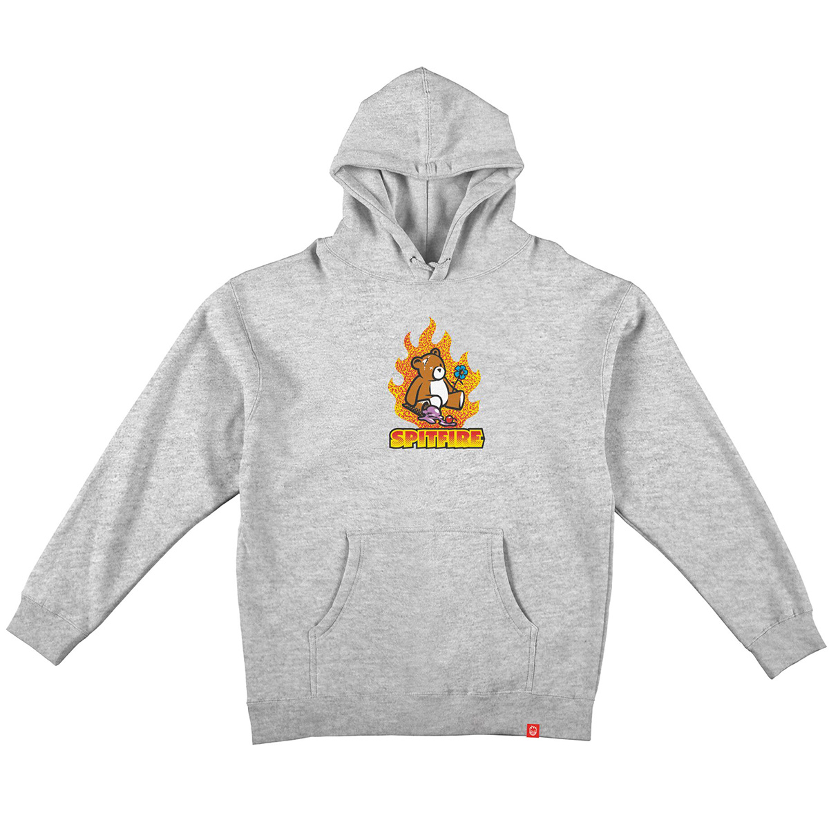 Spitfire Lil Beatdowns Hoodie Grey Heather