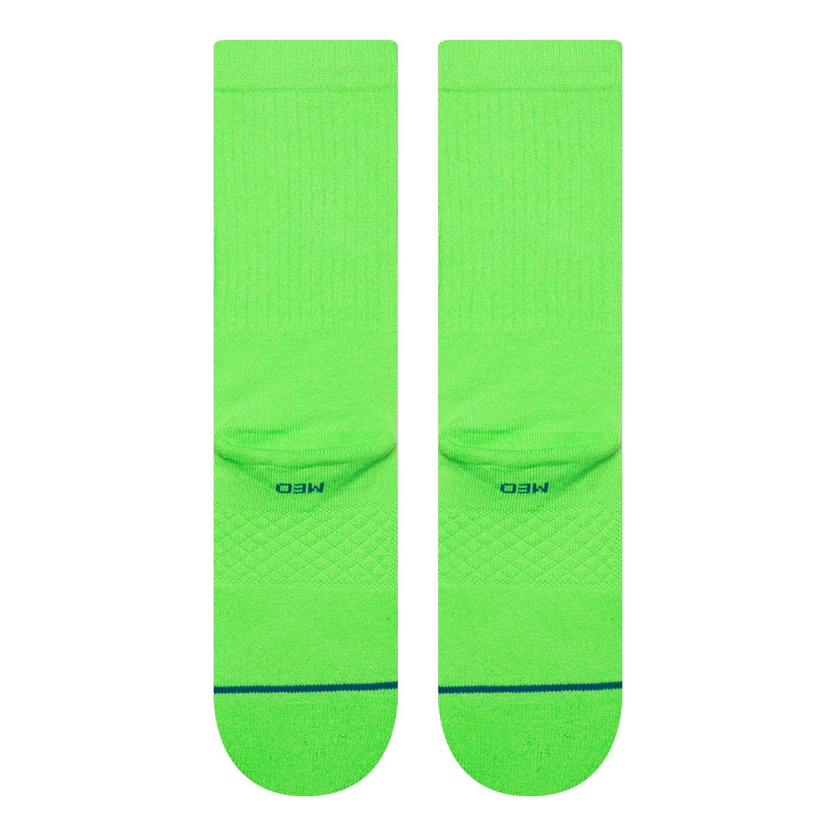 Stance Icon Socks Neon Green
