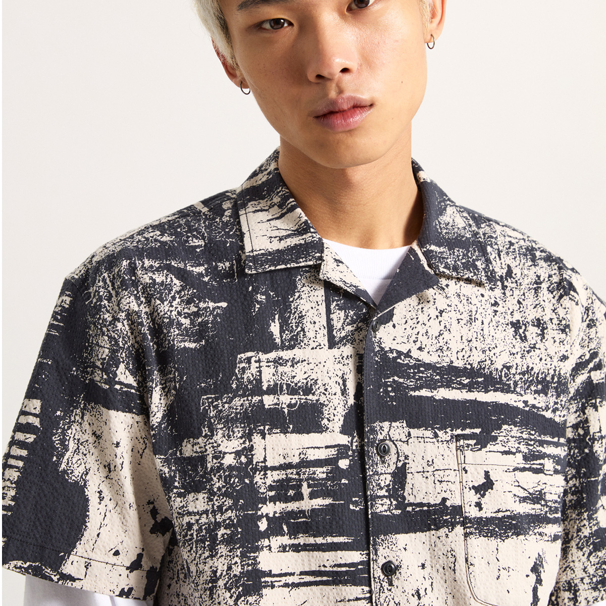 Vans Fallon Woven Shirt Taupe Mist/Black