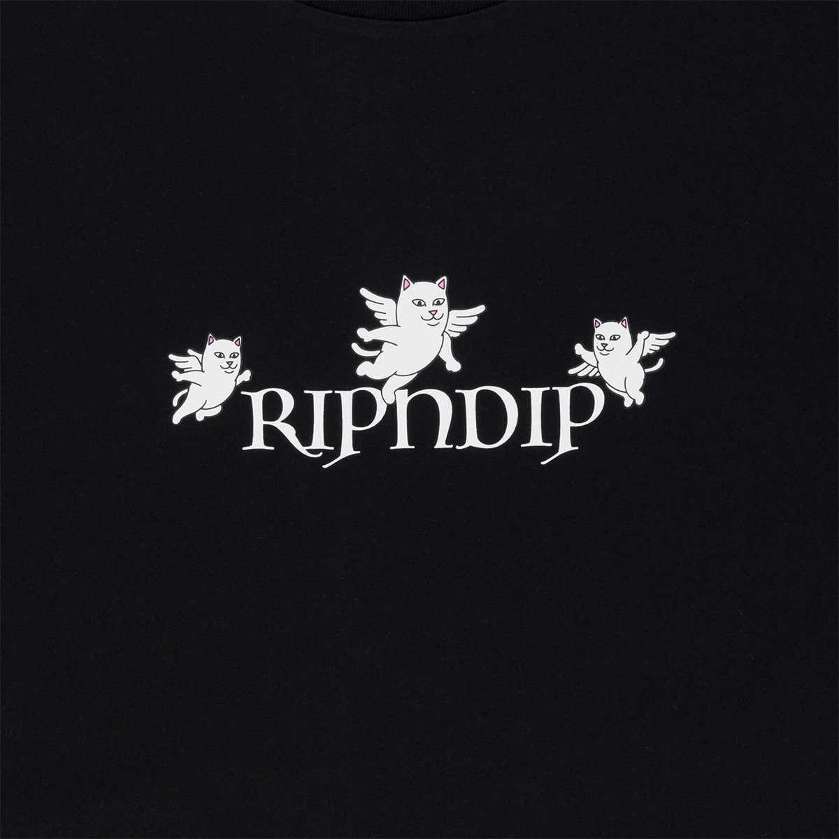 RIPNDIP Rise N Grind T-Shirt Black RIPNDIP Rise N Grind T-Shirt Black