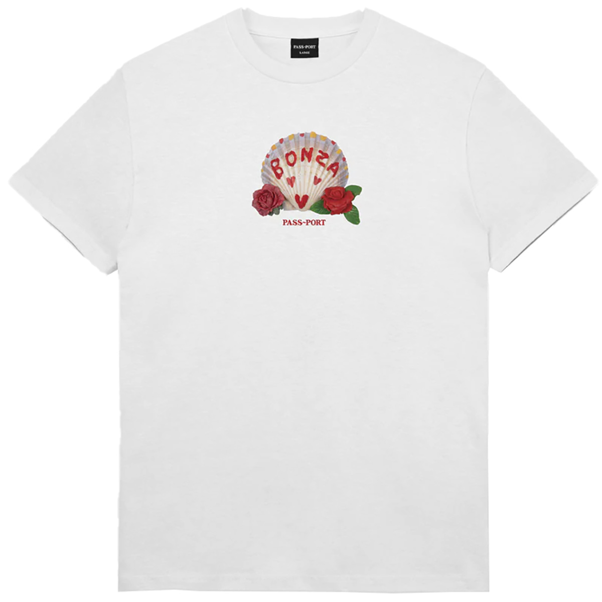 Pass-Port Bonza T-shirt White Pass-Port Bonza T-shirt White