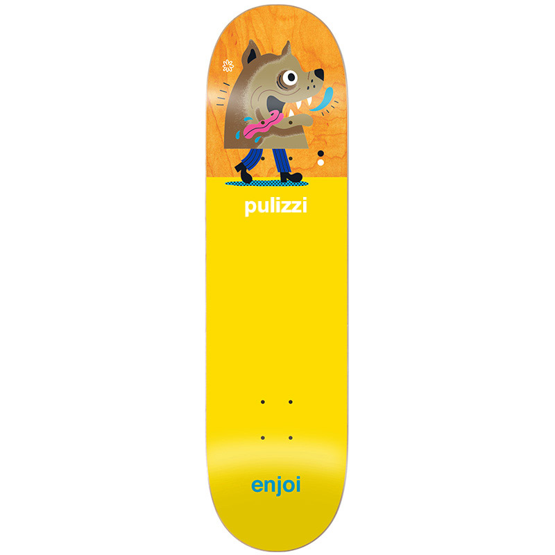 Enjoi Pulizzi High Waters R7 Skateboard Deck 9.0