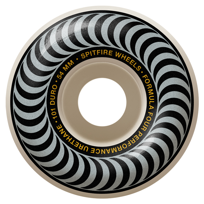 Spitfire Formula Four Classic Wheels Natural/Silver 101D 54mm Spitfire Formula Four Classic Wheels Natural/Silver 101D 54mm