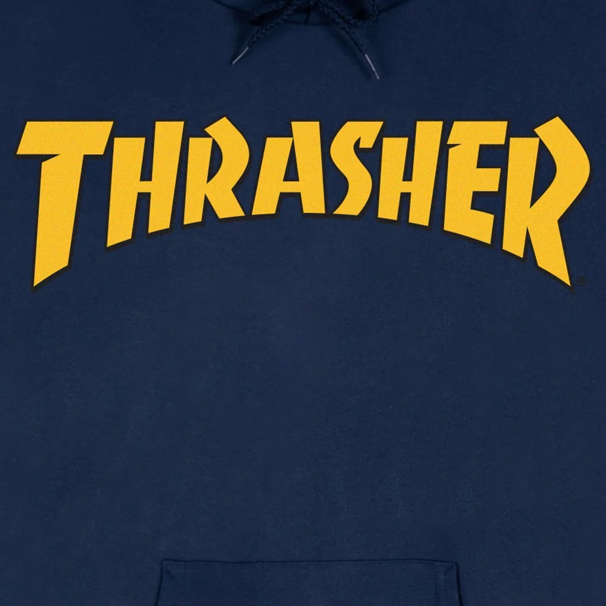 Thrasher Cover Logo Hoodie Navy