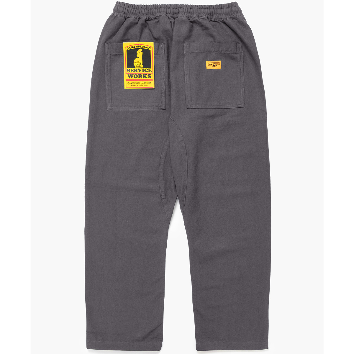 Service Works Classic Chef Pants Grey Service Works Classic Chef Pants Grey
