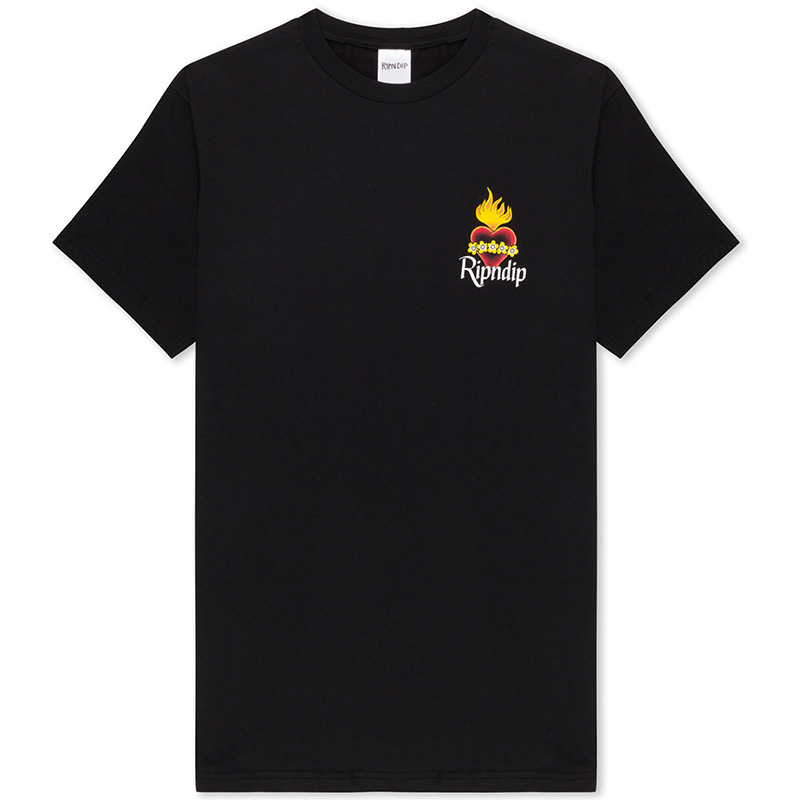 RIPNDIP Mother Mary T-Shirt Black