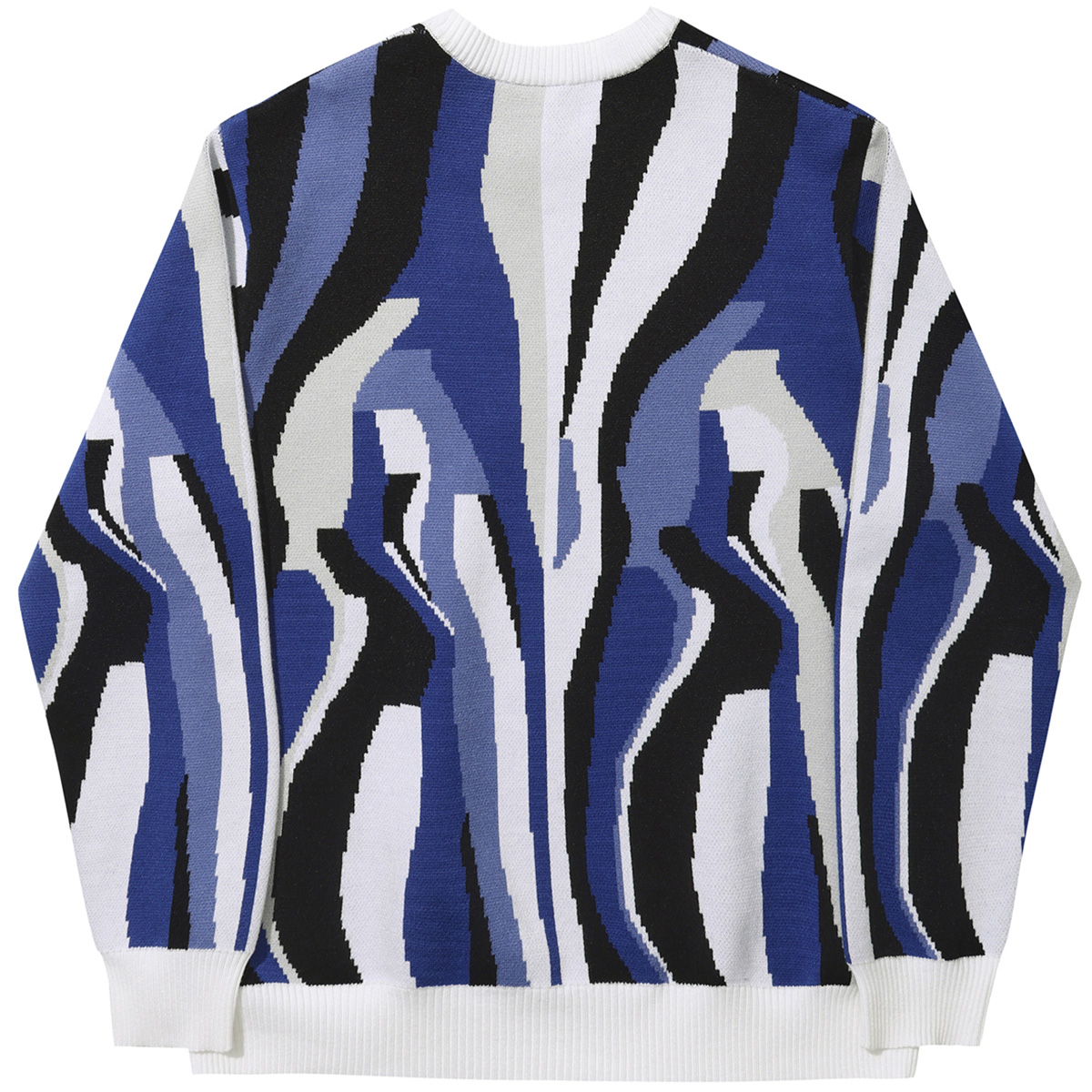 Helas Irreel Crewneck Knit Blue Multico