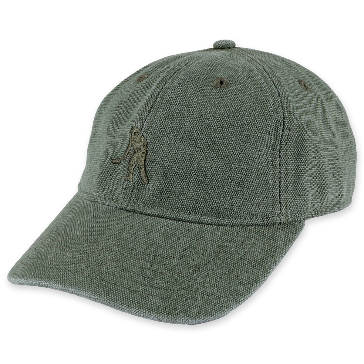 Pass Port Solid Canvas Leagues Cap Elm Green