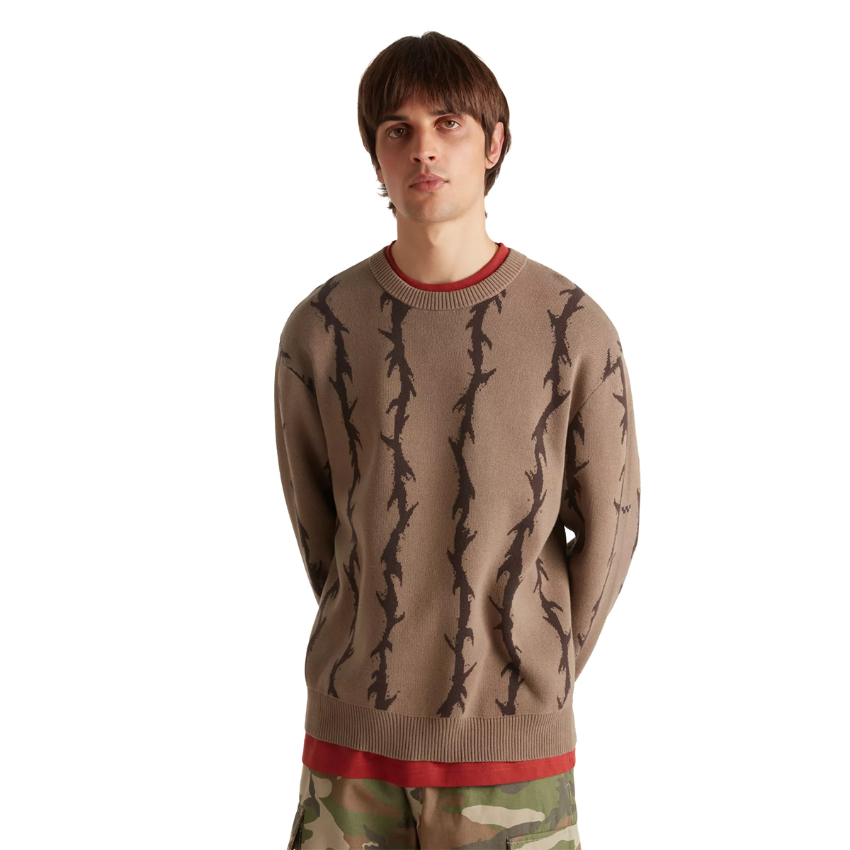Vans Skate Thorn Sweater Walnut Vans Skate Thorn Sweater Walnut