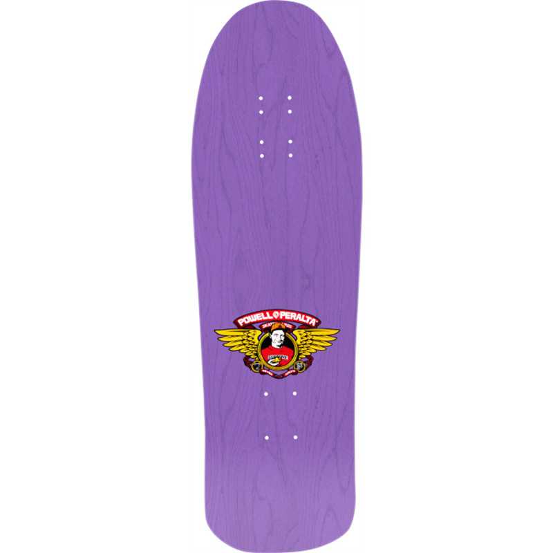 Powell Peralta Bucky Lasek Stadium 02 Skateboard Deck Purple Shape 299 9.82