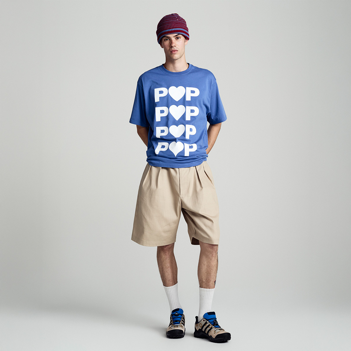 POP Hearts T-Shirt Dutch Blue