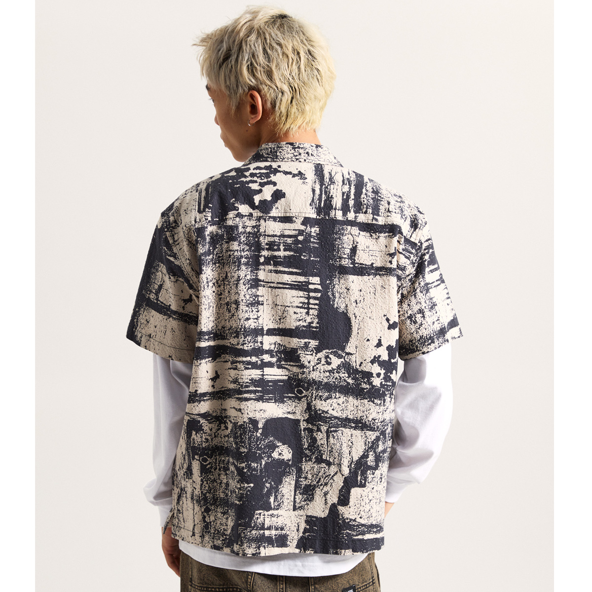 Vans Fallon Woven Shirt Taupe Mist/Black