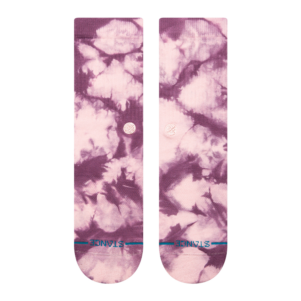 Stance Tied Up Crew Socks Rose