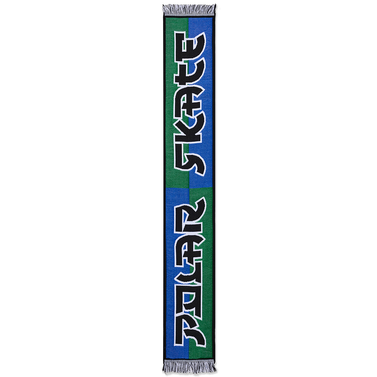 Polar Football Scarf Squares Blue/Green