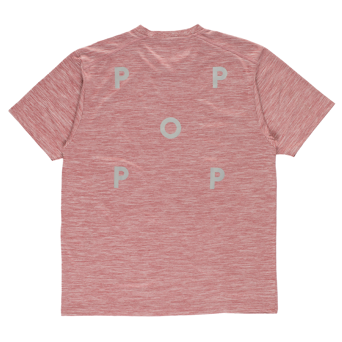 POP Scouse Sports T-Shirt Heather Earth Red