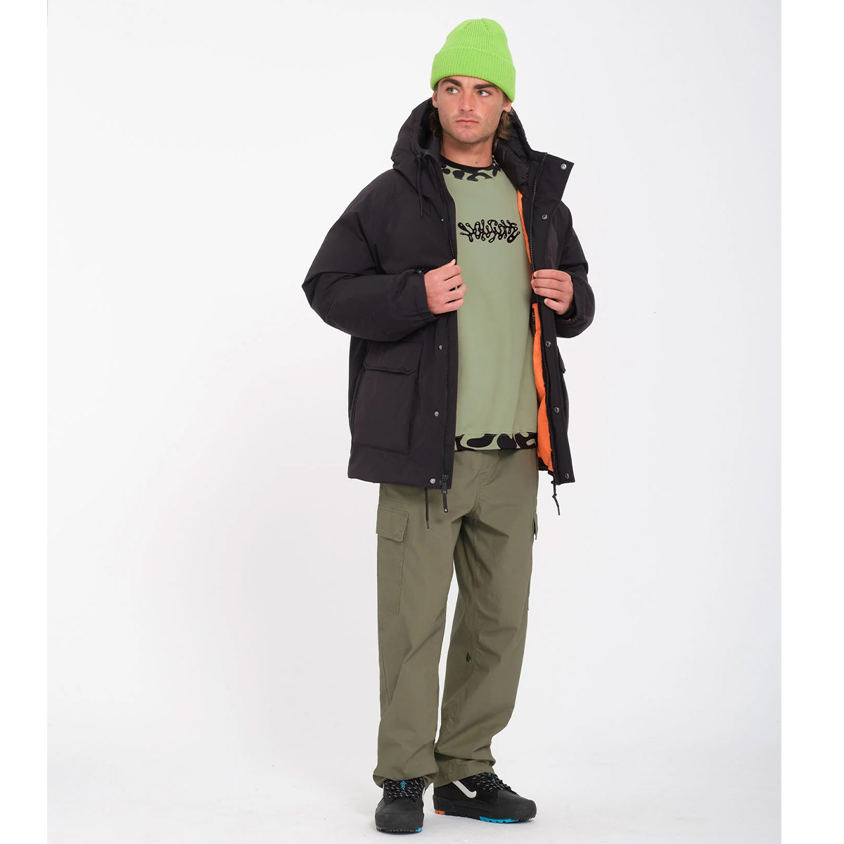 Volcom Northernman 10K Jacket Black Volcom Northernman 10K Jacket Black