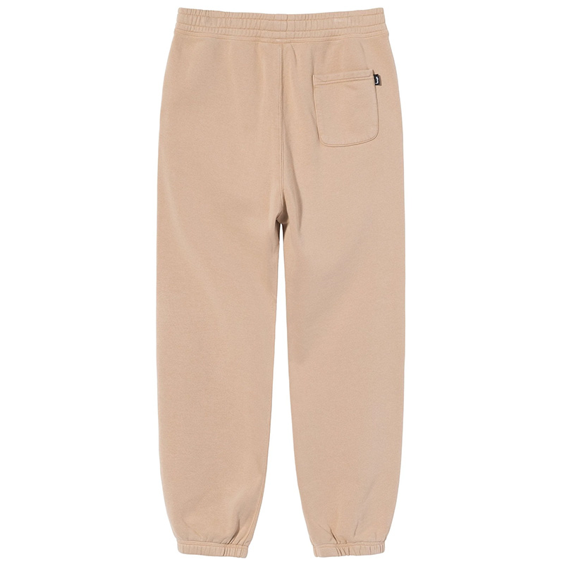 Stussy Overdyed Stock Logo Sweatpants Beige Stussy Overdyed Stock Logo Sweatpants Beige