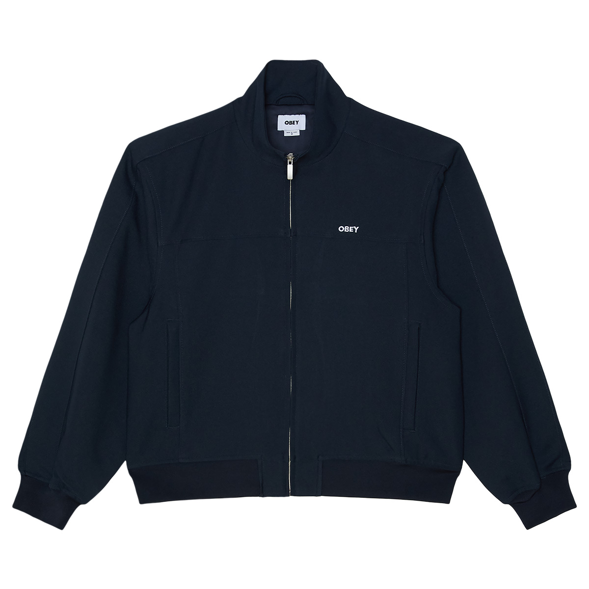 Obey Tailored Track Jacket Navy