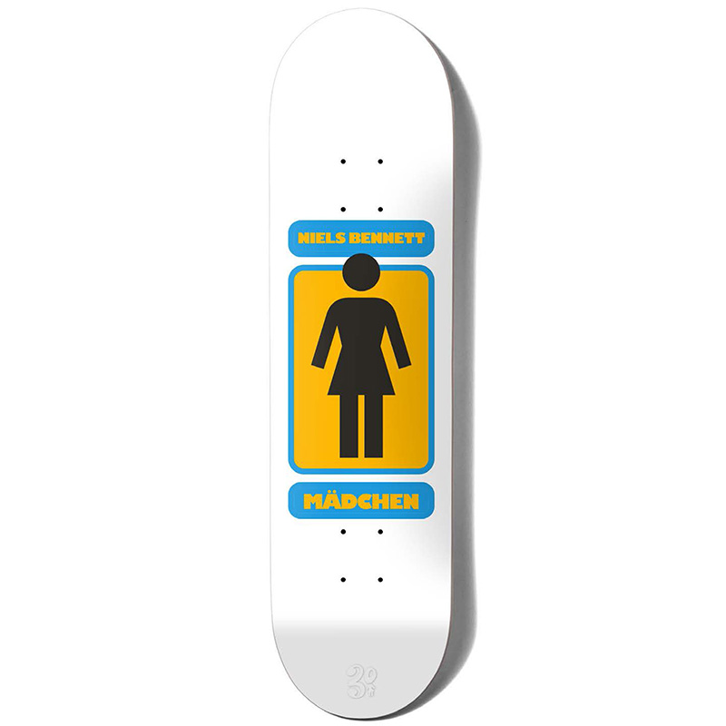 Girl Bennet 93 Til Pop Secret Skateboard Deck Twin Tip 8.25 Girl Bennet 93 Til Pop Secret Skateboard Deck Twin Tip 8.25