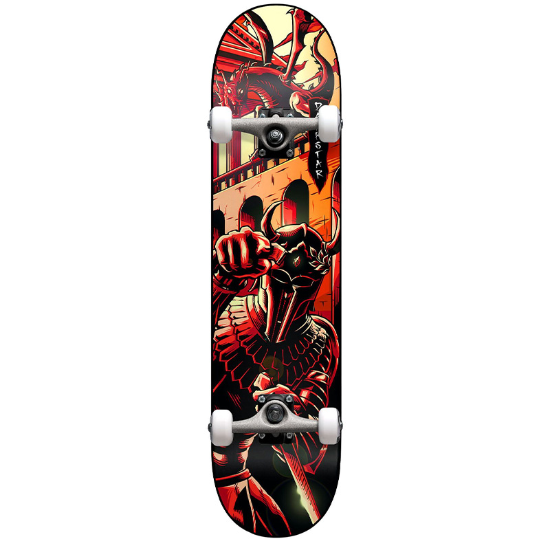 Darkstar Inception Dragon First Push Complete Skateboard Red 8.125 Darkstar Inception Dragon First Push Complete Skateboard Red 8.125