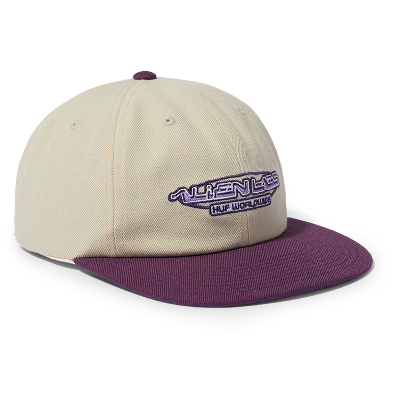 HUF X Alienlabs 420 6 Panel Cap Clay HUF X Alienlabs 420 6 Panel Cap Clay