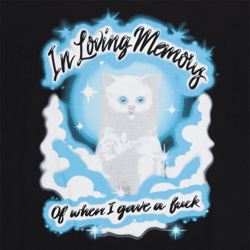 RIPNDIP In Loving Memory T-Shirt Black RIPNDIP In Loving Memory T-Shirt Black