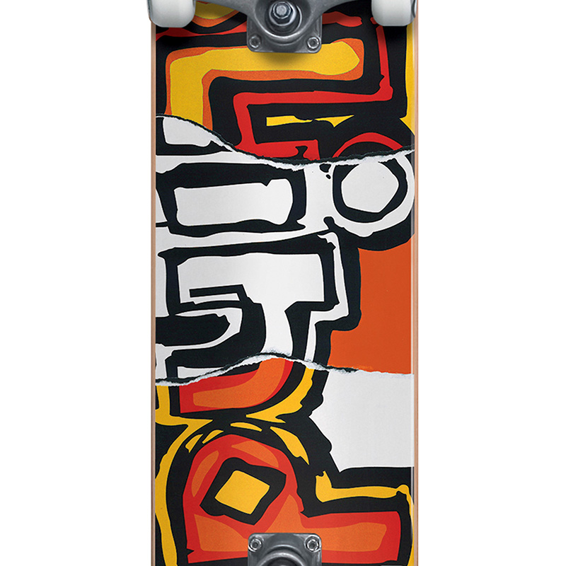 Blind OG Ripped FP Complete Skateboard Red/Orange 7.75 Blind OG Ripped FP Complete Skateboard Red/Orange 7.75