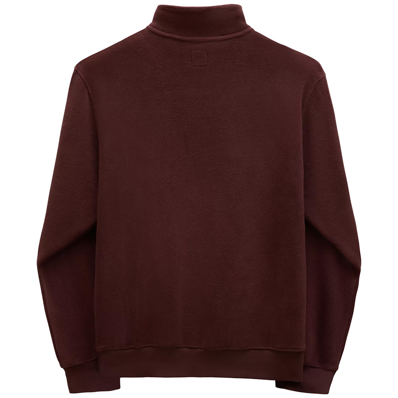 Vans Lowered Loose Polar Quarter Zip Sweater Bitter Chocolate Vans Lowered Loose Polar Quarter Zip Sweater Bitter Chocolate
