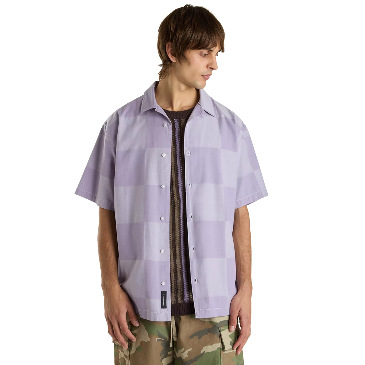 Vans Kessler Checkerboard Woven Shirt Purple Haze/Eveninghaze Vans Kessler Checkerboard Woven Shirt Purple Haze/Eveninghaze